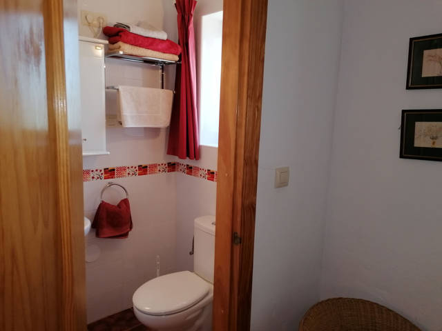 La Pita bathroom en suite / La Pita cuarto de baño en suite